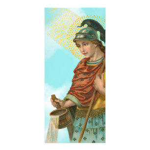 St. Florian with Bucket (Clear Skies; M 019) Rack Card