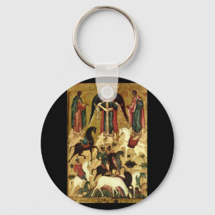 St. Florus and Laurus_Art of Antiquity Key Ring