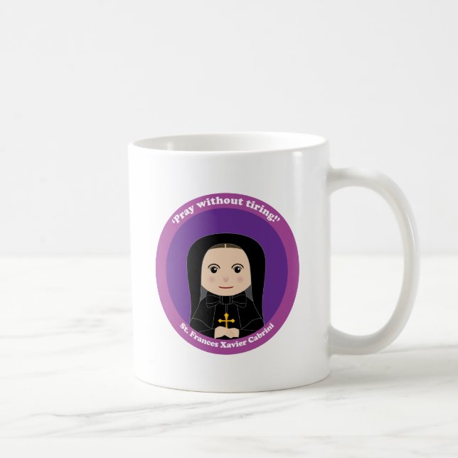 St. Frances Xavier Cabrini Coffee Mug (Right)