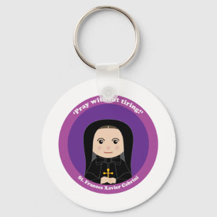 St. Frances Xavier Cabrini Key Ring