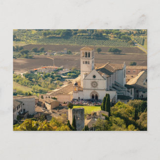 St. Francis Basilica, Assisi, Italy Postcard