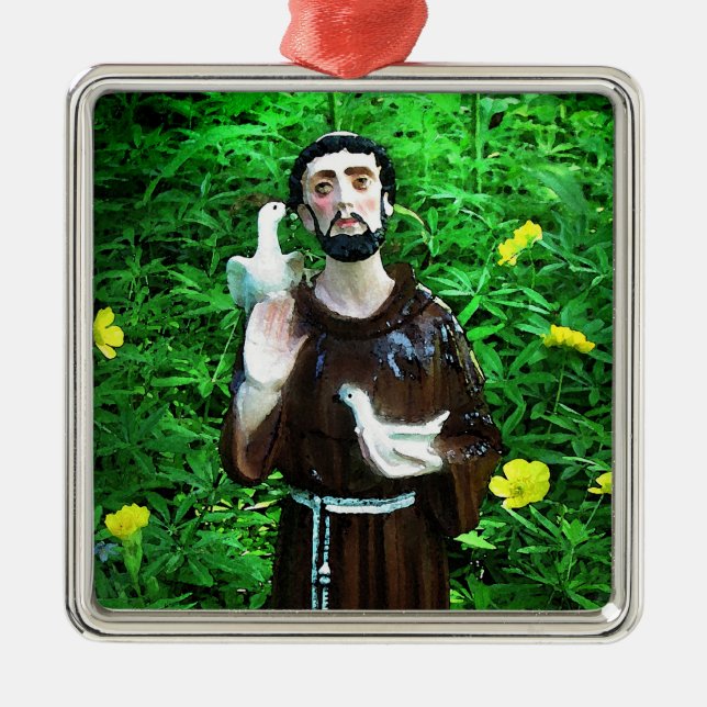 St. Francis Christmas Ornament (Front)