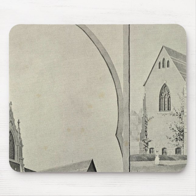 St Francis Church, Naugatuck Mouse Pad (Front)