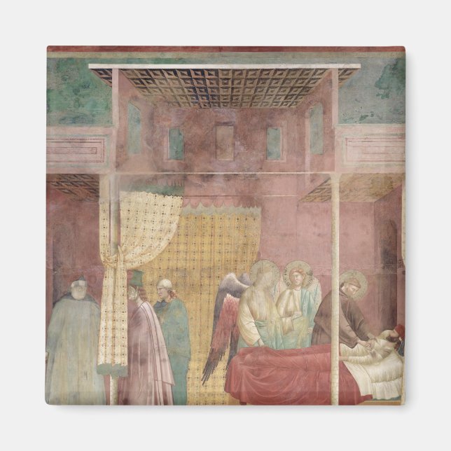 St. Francis Cures the Injured Man from Lerida Magnet (Front)