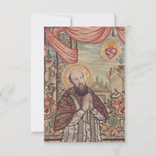 St. Francis de Sales Holy Card