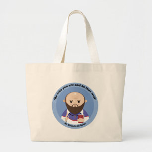 St. Francis de Sales Large Tote Bag