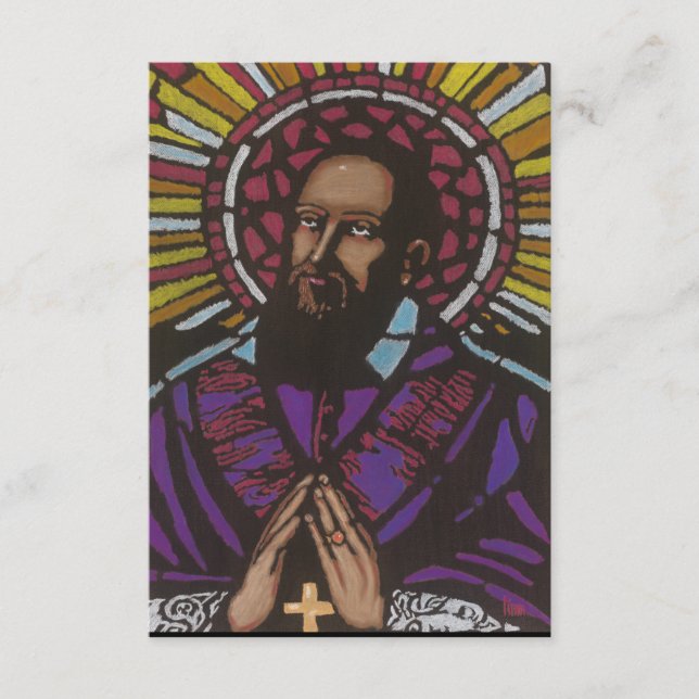 St. Francis de Sales Prayer Card (Front)