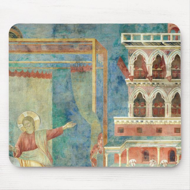 St. Francis Dreams of a Palace full of Weapons Mouse Pad (Front)