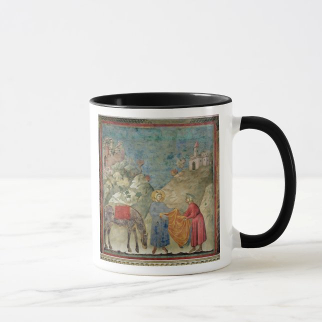 St. Francis Gives his Coat to a Stranger Mug (Right)