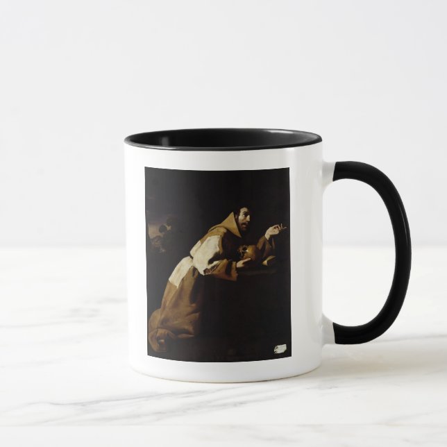 St. Francis in Meditation, 1639 Mug (Right)