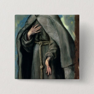 St.Francis of Assisi 15 Cm Square Badge