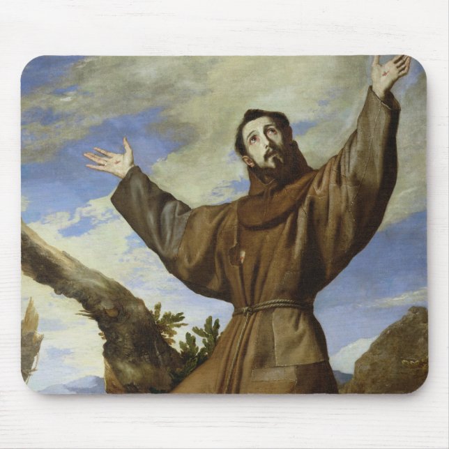 St. Francis of Assisi  1642 Mouse Pad (Front)