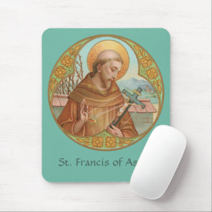 St. Francis of Assisi (BK 002) Mouse Pad