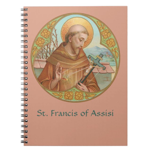 St. Francis of Assisi (BK 002) Notebook (Front)