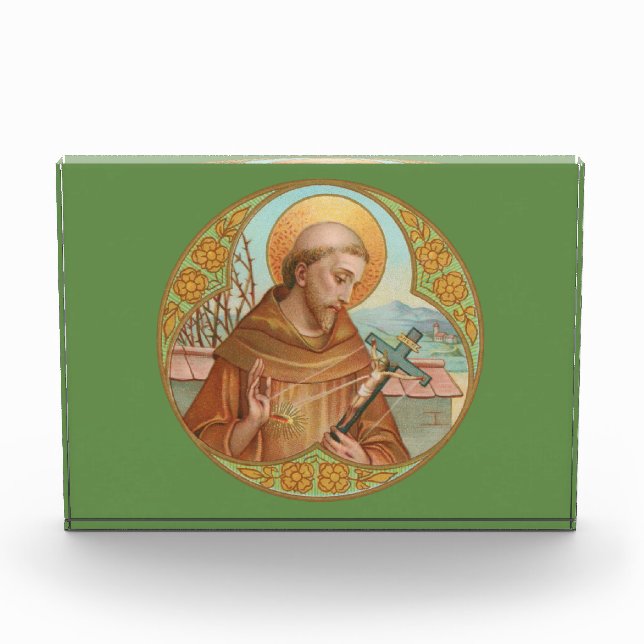 St. Francis of Assisi (BK 002) Photo Block (Front)