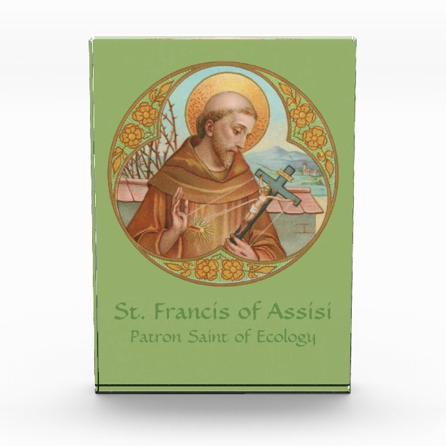 St. Francis of Assisi (BK 002) Photo Block (Front)