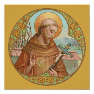 St. Francis of Assisi (BK 002) Poster