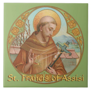 St. Francis of Assisi (BK 002) Tile
