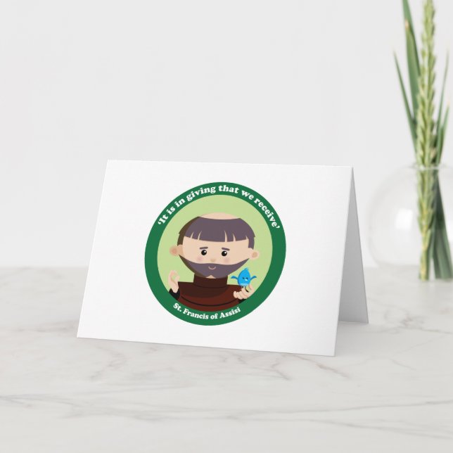 St. Francis of Assisi Card (Front)