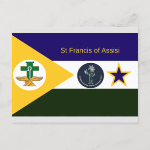 St Francis Of Assisi Holiday Postcard