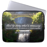 St Francis of Assisi Inspirational Quote "Doing"