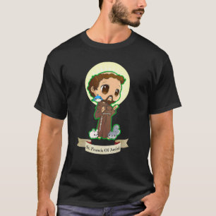St Francis Of Assisi Patron Saint Of Animals Catho T-Shirt