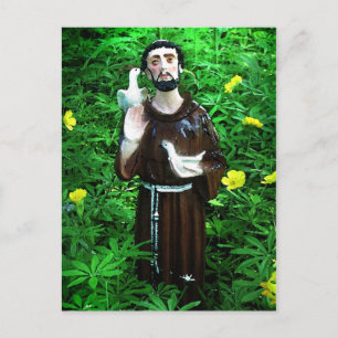 St .Francis of Assisi Postcard