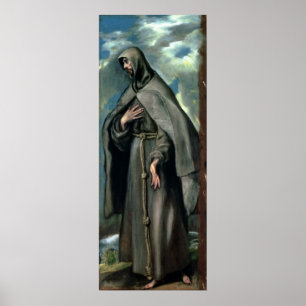 St.Francis of Assisi Poster