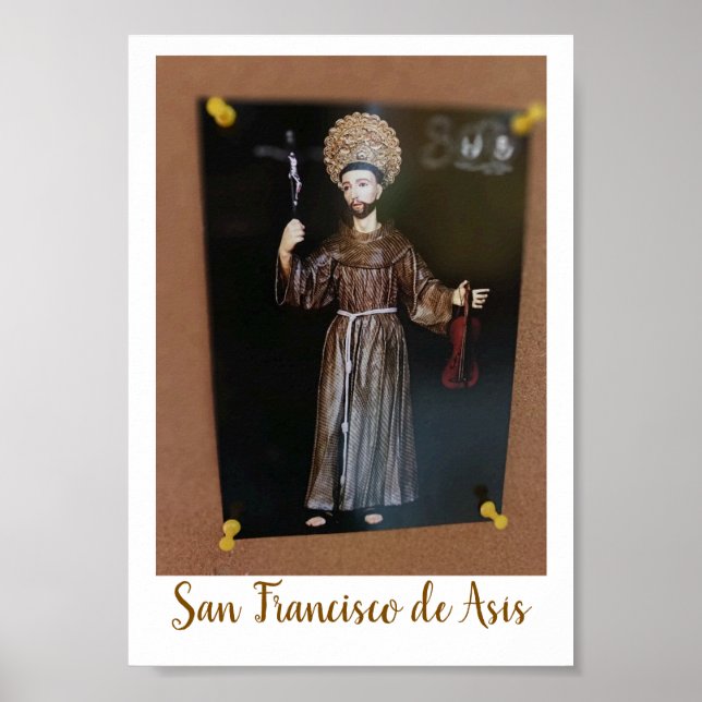 St. Francis of Assisi poster (Front)
