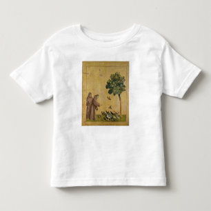 St. Francis of Assisi preaching to the birds Toddler T-Shirt