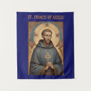 St. Francis of Assisi Roman Catholic Tapestry