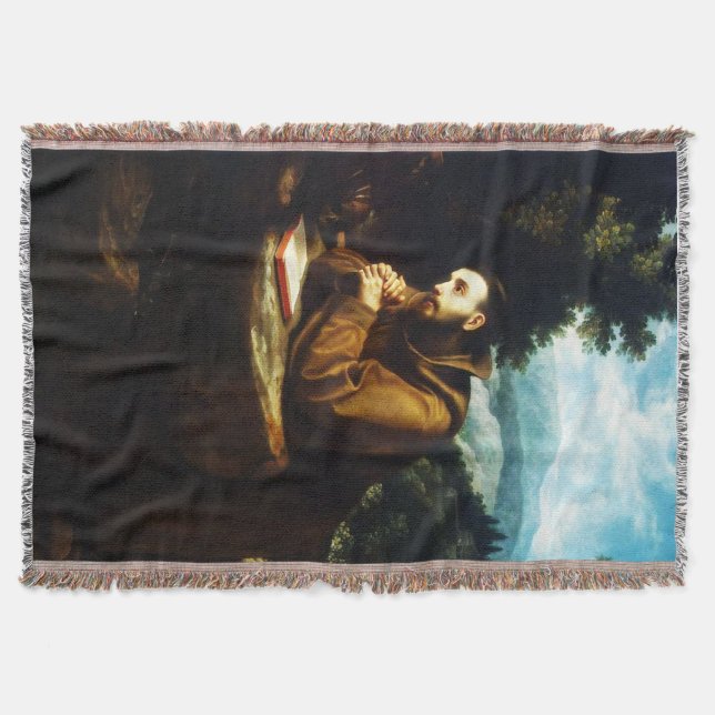 St Francis of Assisi - San Francisco de Asis 09 Throw Blanket (Front)