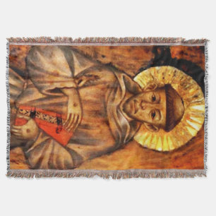 St Francis of Assisi - San Francisco de Asis 16 Throw Blanket