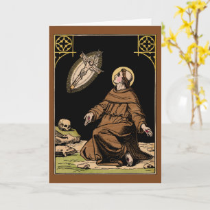 St. Francis of Assisi, Seraphic Father, Card