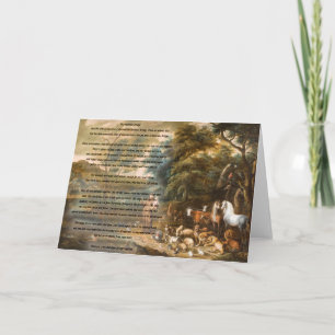 St. Francis of Assisi & The Rainbow Bridge Card