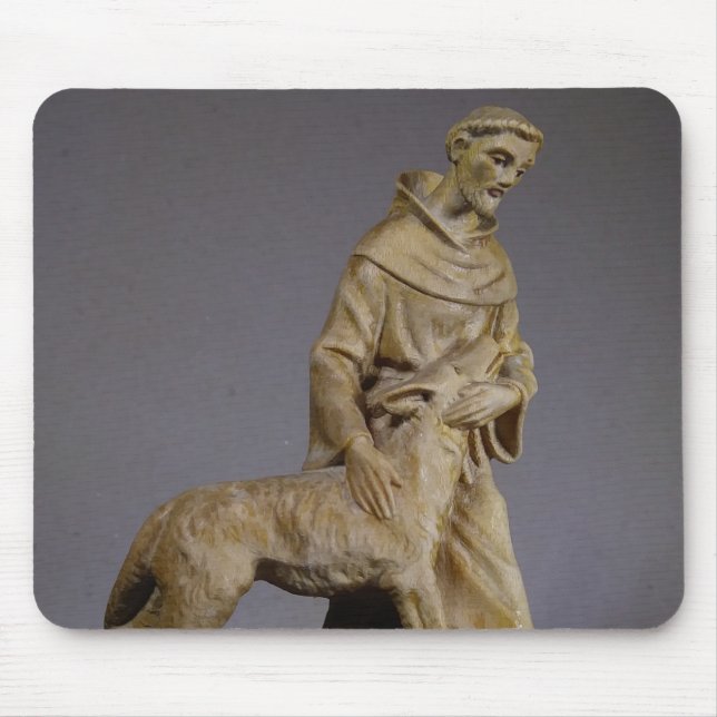 St. Francis Patron Saint of Animals Mouse Mat (Front)