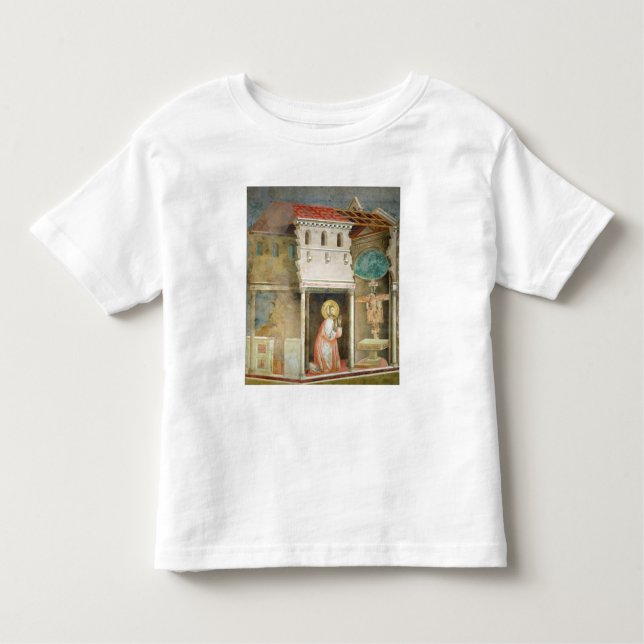 St. Francis Praying in the Church of San Toddler T-Shirt (Front)