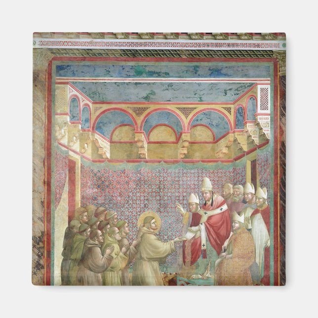 St. Francis Receives Approval Magnet (Front)