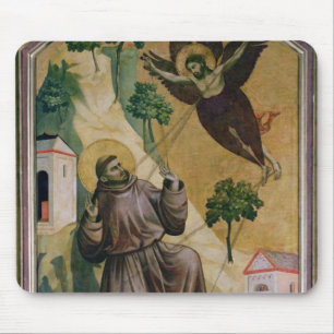 St. Francis Receiving the Stigmata, c.1295-1300 Mouse Pad