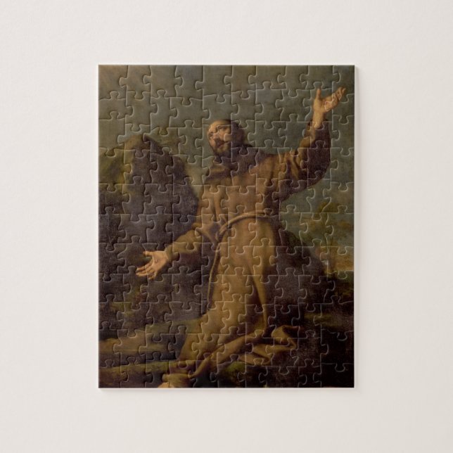 St. Francis Receiving the Stigmata Jigsaw Puzzle (Vertical)