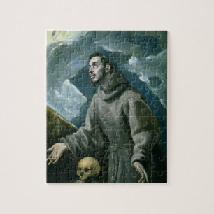St. Francis Receiving the Stigmata (oil on canvas) Jigsaw Puzzle