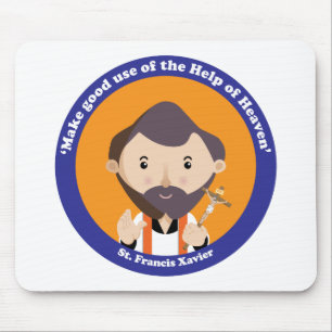 St. Francis Xavier Mouse Pad