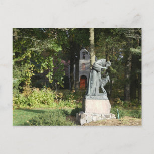 St. Franics and the Wolf of Gubbio Postcard