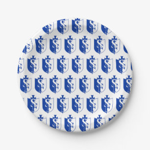 St. Frederick Logo Paper Plate