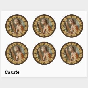 St. Gabriel the Archangel (M 011) Classic Round Sticker
