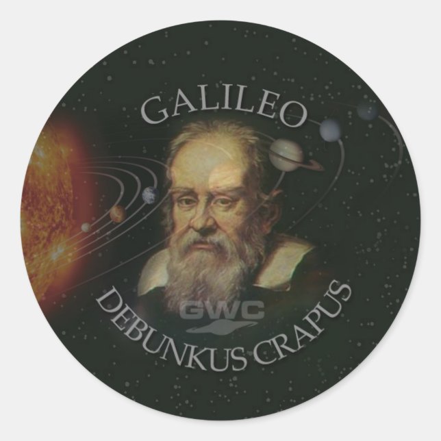 St. Galileo sticker (Front)