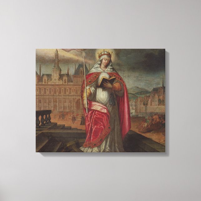 St. Genevieve Canvas Print (Front)