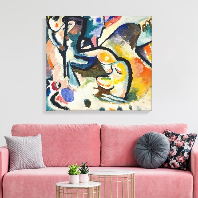 St. George 3 | Kandinsky | Canvas Print (Insitu(LivingRoom))