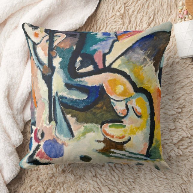 St. George 3 | Wassily Kandinsky | Cushion (Blanket)