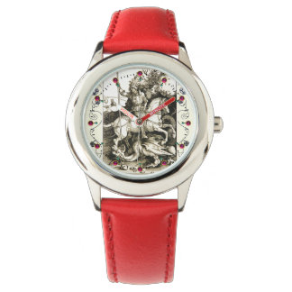 ST. GEORGE AND DRAGON , Black White Watch